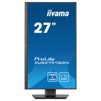 68,5cm/27" (2560x1440) iiyama XUB2797QSN-B2 16:9 QHD IPS 1ms 100Hz HDMI DP USB-C Speaker Pivot Black