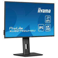 68,5cm/27" (3840x2160) iiyama ProLite XUB2792UHSU-B6 16:9 4K IPS 4ms 60Hz DP HDMI USB Speaker Pivot Black