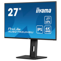 68,5cm/27" (3840x2160) iiyama ProLite XUB2792UHSU-B6 16:9 4K IPS 4ms 60Hz DP HDMI USB Speaker Pivot Black