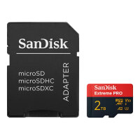 CARD 2TB Sandisk Extreme PRO microsdxc UHS-I V30 A2 Class U3