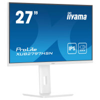 68,5cm/27" (1920x1080) Iiyama XUB2797HSN-W2 16:9 IPS LS HDMI DP USB-C 1ms