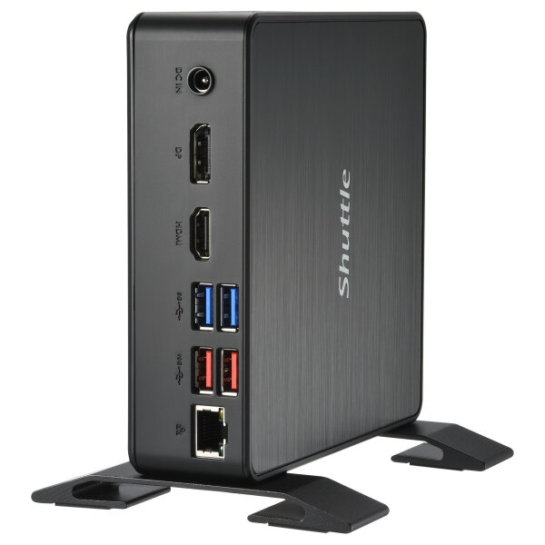 Barebone ShuttleBarebone NC40U5 Black (Core i5-1235U) 24/7, Dual Video, Ultra HD