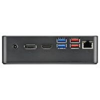 Barebone ShuttleBarebone NC40U5 Black (Core i5-1235U) 24/7, Dual Video, Ultra HD