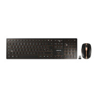 Cherry Desktop DW 9100 Slim [UK] WL AES Black/copper BT
