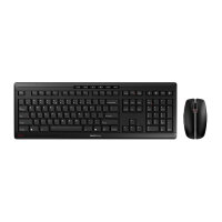 Cherry Desktop Stream [US/EU] Wireless Black US-Layout...