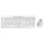 Cherry Desktop Stream COMFORT Wireless [DE] white Mouse+Keyboard. Fullsize. Silent