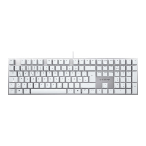 Cherry Keyboard KC 200 MX MX2A Brown [DE] white/silver MX2A BROWN Switch