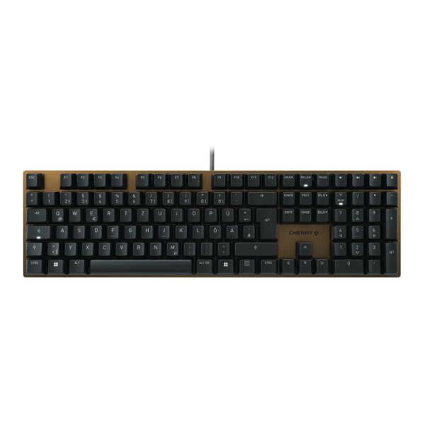 Cherry Keyboard KC 200 MX MX2A Silent Red [DE] Black/bronze MX2A SILENT RED Switch