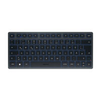 Cherry Keyboard KW 7100 MINI [DE] black/blue BT
