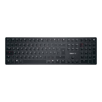 Cherry Keyboard KW X ULP Wireless [DE] Black BT Mechanical