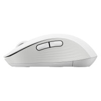 Logitech Signature M650 wireless Bluetooth 2.4 GHz Bolt USB receiver off-white
