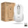 Logitech Signature M650 wireless Bluetooth 2.4 GHz Bolt USB receiver off-white