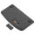 Logitech Wave Keys Wireless Ergonomic keyboard - Graphite - (DE) - 2.4GHZ/BT - N/A - CENTRAL-419 - UNIVERSAL