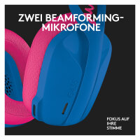 Logitech Lightspeed G435 Headset full size Bluetooth / 2.4 GHz radio frequency Wireless blue Discord Certified