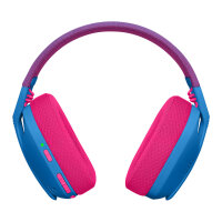 Logitech Lightspeed G435 Headset full size Bluetooth / 2.4 GHz radio frequency Wireless blue Discord Certified