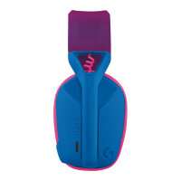 Logitech Lightspeed G435 Headset full size Bluetooth / 2.4 GHz radio frequency Wireless blue Discord Certified
