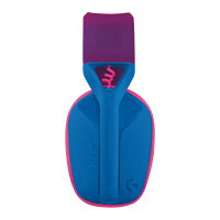 Logitech Lightspeed G435 Headset full size Bluetooth / 2.4 GHz radio frequency Wireless blue Discord Certified