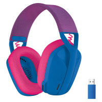 Logitech Lightspeed G435 Headset full size Bluetooth / 2.4 GHz radio frequency Wireless blue Discord Certified