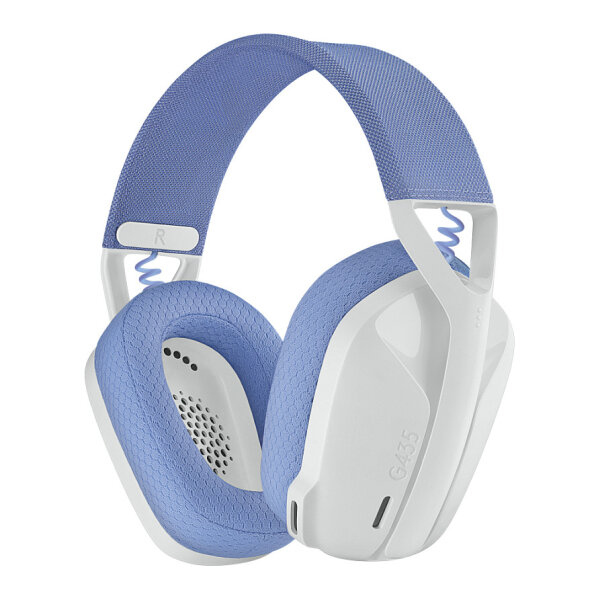 Logitech Lightspeed G435 Headset full size Bluetooth / 2.4 GHz radio frequency Wireless white Discord Certified