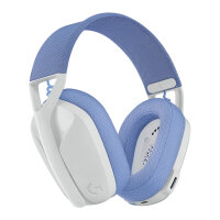 Logitech Lightspeed G435 Headset full size Bluetooth / 2.4 GHz radio frequency Wireless white Discord Certified