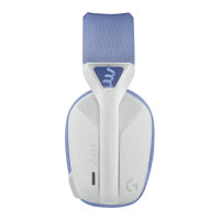 Logitech Lightspeed G435 Headset full size Bluetooth / 2.4 GHz radio frequency Wireless white Discord Certified