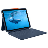 Logitech Rugged Combo 4 for iPad 10th gen - CLASSIC BLUE - (DE) - EMEA-914 - KB EDU BULK