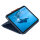 Logitech Rugged Combo 4 for iPad 10th gen - CLASSIC BLUE - (DE) - EMEA-914 - KB EDU BULK