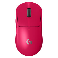 Logitech G PRO X Superlight 2 Lightspeed Gaming Mouse - MAGENTA - 2.4GHZ - N/A - EER2-933