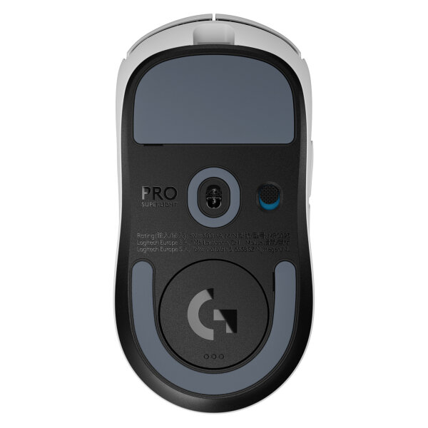 Logitech G PRO X Superlight 2 Mouse optical 5 buttons wireless 2.4 GHz USB MAU Logitech Lightspeed receiver white