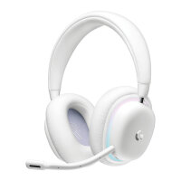 Logitech G G735 Headset full size Bluetooth / Lightspeed wireless 3.5 mm jack white mist