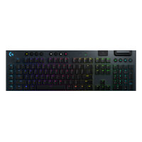 Logitech G915 Lightspeed Wireless RGB Mechanical Gaming Keyboard - GL Tactile - CARBON - DEU - CENTRAL