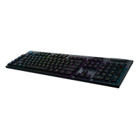 Logitech G915 Lightspeed Wireless RGB Mechanical Gaming Keyboard - GL Tactile - CARBON - DEU - CENTRAL