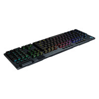 Logitech G915 Lightspeed Wireless RGB Mechanical Gaming Keyboard - GL Tactile - CARBON - DEU - CENTRAL
