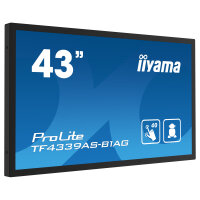 IIYAMA 108cm (43") TF4339AS-B1AG 16:9 M-Touch 2xHDMI+DP+USB