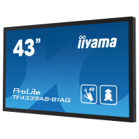 IIYAMA 108cm (43") TF4339AS-B1AG 16:9 M-Touch 2xHDMI+DP+USB