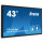 IIYAMA 108cm (43") TF4339AS-B1AG 16:9 M-Touch 2xHDMI+DP+USB