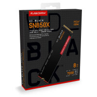 M.2 8TB WD Black SN850X NVMe PCIe 4.0 x 4
