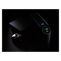 APC Back-UPS Pro Tower 2200VA 1320W 4xSchuko 2xIEC C13 Ausgänge RGB Beleuchtung