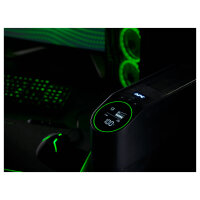 APC Back-UPS Pro Tower 2200VA 1320W 4xSchuko 2xIEC C13 Ausgänge RGB Beleuchtung