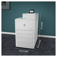 FL HP Color LaserJet Enterprise M856dn Farblaserdrucker A3 LAN Duplex
