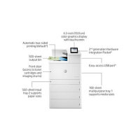 FL HP Color LaserJet Enterprise M856dn Farblaserdrucker A3 LAN Duplex