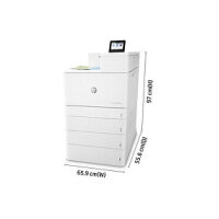 FL HP Color LaserJet Enterprise M856dn Farblaserdrucker A3 LAN Duplex