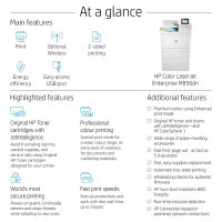 FL HP Color LaserJet Enterprise M856dn Farblaserdrucker A3 LAN Duplex