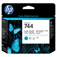 HP 744 Druckkopf fotoschwarz & Cyan