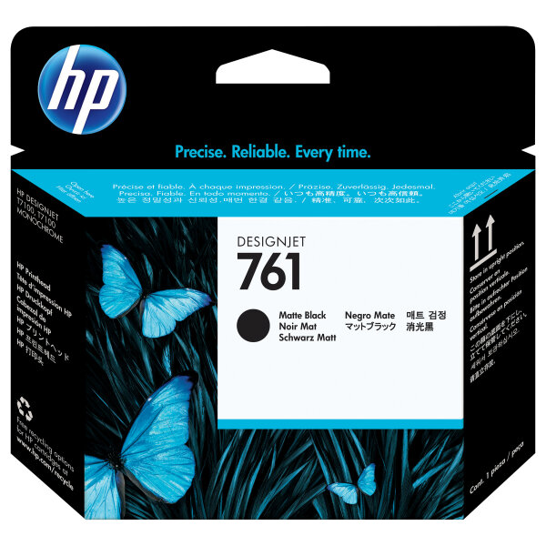HP 761 Original Druckkopf matt schwarz and matt schwarz Standardkapazitt 1er-Pack