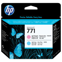 HP 771 original printhead CE019A light magenta and light cyan standard capacity 1-pack
