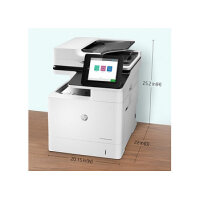 L HP LaserJet Enterprise MFP M635h Laser-Multifunktionsdrucker 3in1 A4 LAN Duplex ADF
