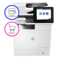 L HP LaserJet Enterprise MFP M635h Laser-Multifunktionsdrucker 3in1 A4 LAN Duplex ADF