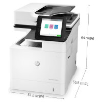 L HP LaserJet Enterprise MFP M635h Laser-Multifunktionsdrucker 3in1 A4 LAN Duplex ADF