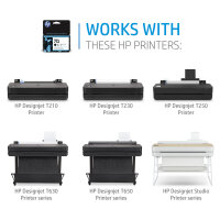 HP 712 3-Pack 29-ml Yellow DesignJet Ink Cartridge